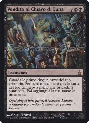095 / 306 Vendita al Chiaro di Luna rara (IT) -NEAR MINT-