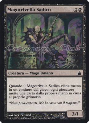 103 / 306 Magotrivella Sadico comune (IT) -NEAR MINT-