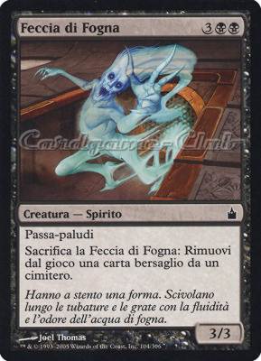 104 / 306 Feccia di Fogna comune (IT) -NEAR MINT-