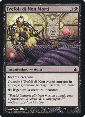 108 / 306 Trefoli di Non Morti comune (IT) -NEAR MINT-