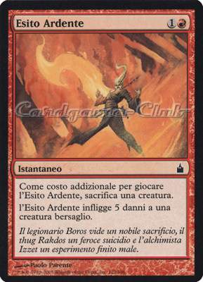 122 / 306 Esito Ardente comune (IT) -NEAR MINT-