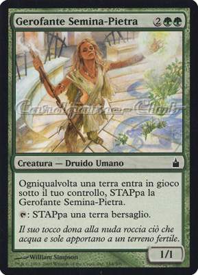 184 / 306 Gerofante Semina-Pietra comune (IT) -NEAR MINT-