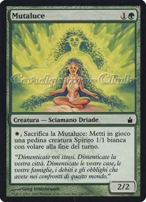 186 / 306 Mutaluce non comune (IT) -NEAR MINT-