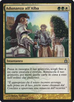 198 / 306 Adunanza all'Alba non comune (IT) -NEAR MINT-