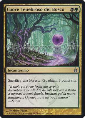 200 / 306 Cuore Tenebroso del Bosco non comune (IT) -NEAR MINT-