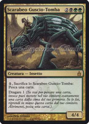 211 / 306 Scarabeo Guscio-Tomba rara (IT) -NEAR MINT-