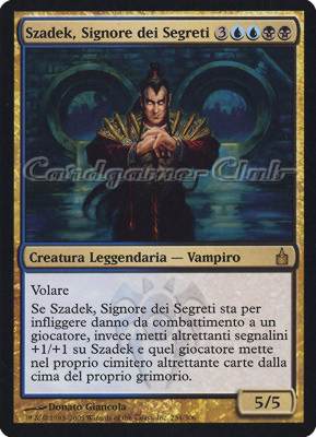 234 / 306 Szadek, Signore dei Segreti rara (IT) -NEAR MINT-