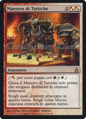250 / 306 Maestro di Tattiche rara (IT) -NEAR MINT-