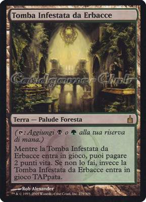 279 / 306 Tomba Infestata di Erbacce rara (IT) -NEAR MINT-