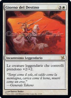 001 / 165 Giorno del Destino rara (IT) -NEAR MINT-