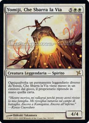 030 / 165 Yomiji, che Sbarra la Via rara (IT) -NEAR MINT-