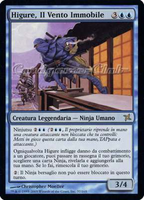 037 / 165 Higure, il Vento Immobile rara (IT) -NEAR MINT-