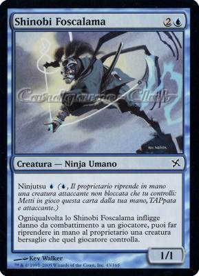 043 / 165 Shinobi Foscalama comune (IT) -NEAR MINT-