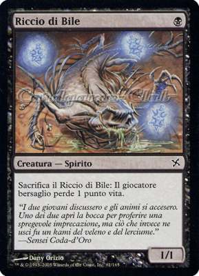 061 / 165 Riccio di Bile comune (IT) -NEAR MINT-