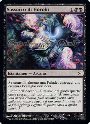 070 / 165 Sussurro di Horobi comune (IT) -NEAR MINT-