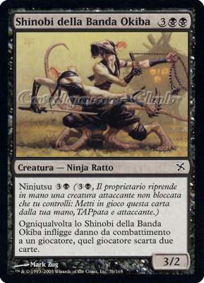 076 / 165 Shinobi della Banda Okiba comune (IT) -NEAR MINT-