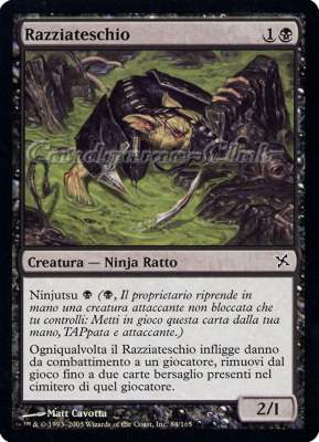 084 / 165 Razziateschio comune (IT) -NEAR MINT-