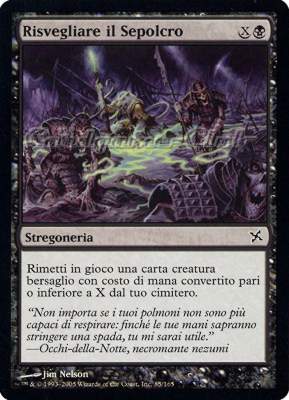 085 / 165 Risvegliare il Sepolcro comune (IT) -NEAR MINT-