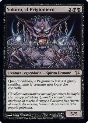 090 / 165 Yukora, il Prigioniero rara (IT) -NEAR MINT-