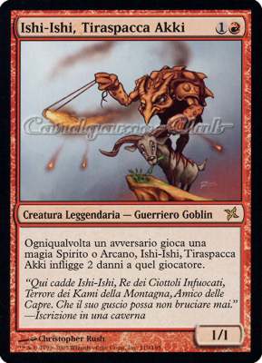 110 / 165 Ishi-Ishi, Tiraspacca Akki rara (IT) -NEAR MINT-