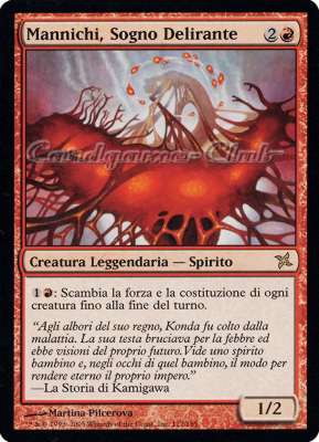 112 / 165 Mannichi, Sogno Delirante rara (IT) -NEAR MINT-