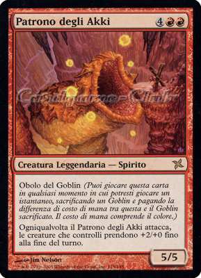 115 / 165 Patrono degli Akki rara (IT) -NEAR MINT-