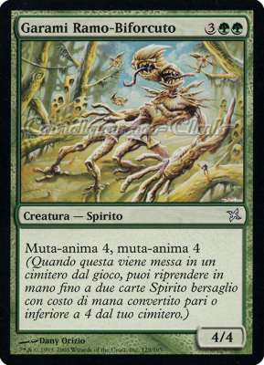 125 / 165 Garami Ramo-Biforcuto non comune (IT) -NEAR MINT-