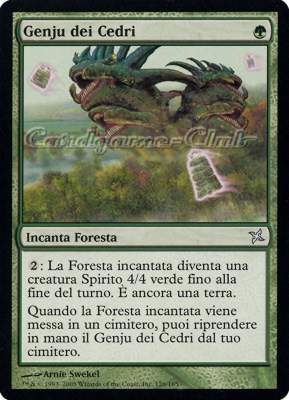 126 / 165 Genju dei Cedri non comune (IT) -NEAR MINT-