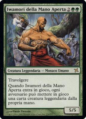 130 / 165 Iwamori della Mano Aperta rara (IT) -NEAR MINT-