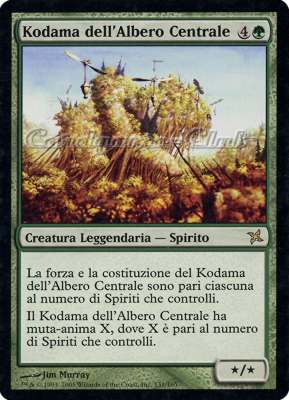 131 / 165 Kodama dell'albero Centrale rara (IT) -NEAR MINT-