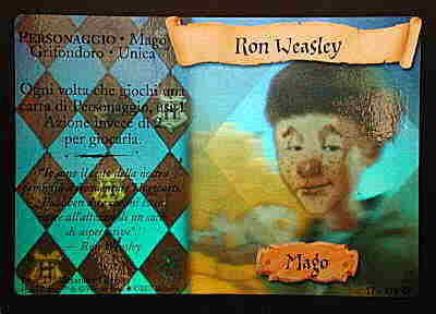 017/116 Ron Weasley rara speciale olografica foil (IT)