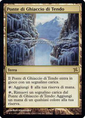165 / 165 Ponte di Ghiaccio di Tendo rara (IT) -NEAR MINT-