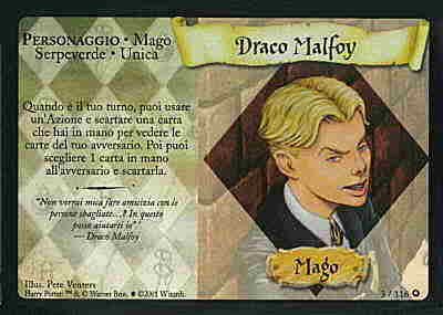 003/116 Draco Malfoy rara foil (IT)