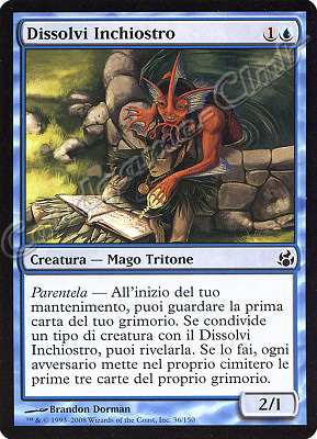 036 / 150 Dissolvi Inchiostro comune (IT) -NEAR MINT-