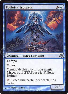 037 / 150 Folletta Ispirata non comune (IT) -NEAR MINT-