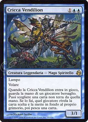 055 / 150 Cricca Vendilion rara (IT) -NEAR MINT-
