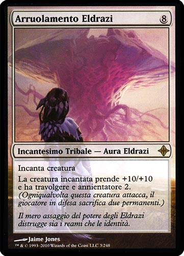 003 / 248 Arruolamento Eldrazi rara (IT) -NEAR MINT-