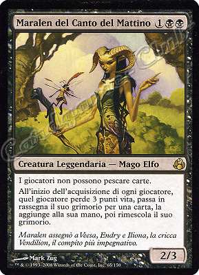 065 / 150 Maralen del Canto del Mattino rara (IT) -NEAR MINT-