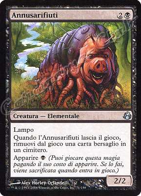 071 / 150 Annusarifiuti non comune (IT) -NEAR MINT-