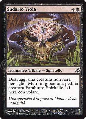 081 / 150 Sudario Viola comune (IT) -NEAR MINT-