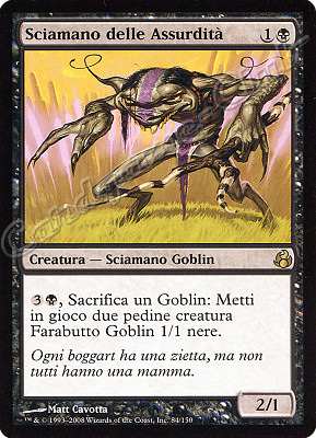 084 / 150 Sciamano delle Assurdita' rara (IT) -NEAR MINT-