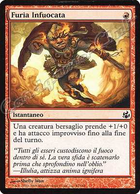 092 / 150 Furia Infuocata comune (IT) -NEAR MINT-