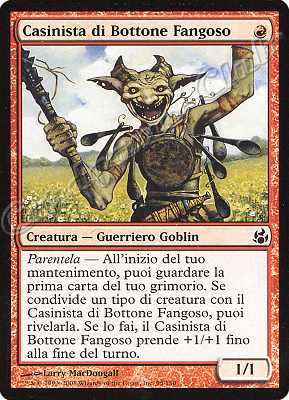 095 / 150 Casinista di Bottone Fangoso comune (IT) -NEAR MINT-