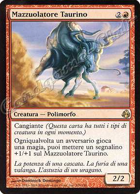 109 / 150 Mazzuolatore Taurino rara (IT) -NEAR MINT-