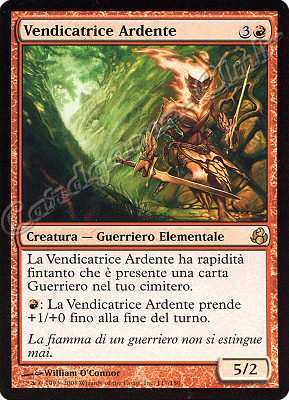 111 / 150 Vendicatrice Ardente rara (IT) -NEAR MINT-