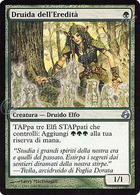 126 / 150 Druida dell'Eredita' non comune (IT) -NEAR MINT-