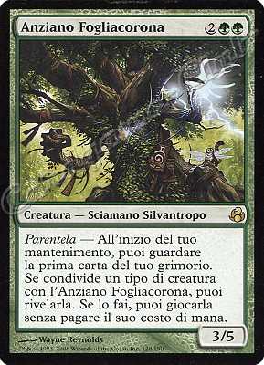 128 / 150 Anziano Fogliacorona rara (IT) -NEAR MINT-