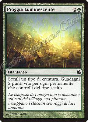 129 / 150 Pioggia Luminescente comune (IT) -NEAR MINT-