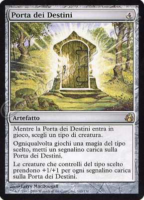 143 / 150 Porta dei Destini rara (IT) -NEAR MINT-