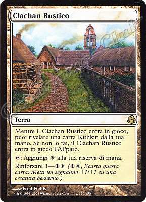 150 / 150 Clachan Rustico rara (IT) -NEAR MINT-